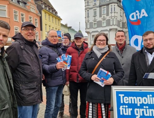 +++ Freude am Infostand Hörde: AfD-Kandidatenlisten für Bundestag zugelassen +++