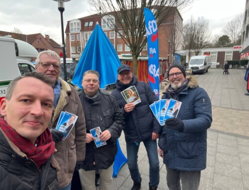 +++ Wahlkampf in Aplerbeck und Huckarde: Für Sie unterwegs +++