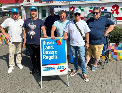 +++ AfD startete erfolgreich in den Vorwahlkampf mit einem Bürger-Infostand +++