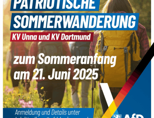 +++ Patriotische Sommerwanderung der Kreisverbände Dortmund und Unna am 21.06.2025 +++