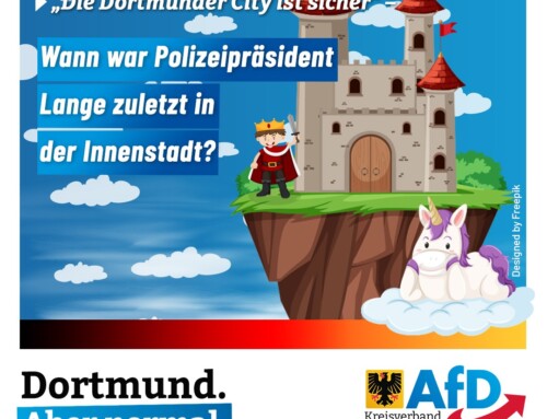 +++ „Die Dortmunder City ist sicher“ – Wann war Polizeipräsident Lange zuletzt in der Innenstadt? +++