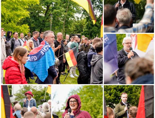 +++ Bärbel Bas mit 150 Patrioten empfangen +++